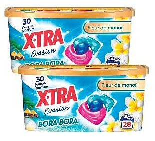 Lessive capsule évasion Xtra