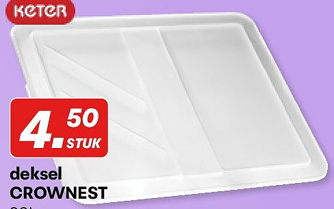 Deksel CROWNEST 30L