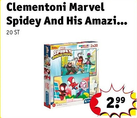 Clementoni Marvel Spidey And His Amazi...
