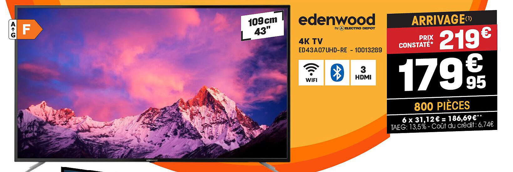 edenwood 4K TV