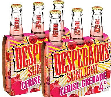 Bière Desperados Sunlight Cerise & Grenade