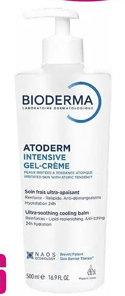 BIODERMA ATODERM INTENSIEVE GEL-CREME 500 ML