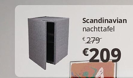 Scandinavian nachttafel