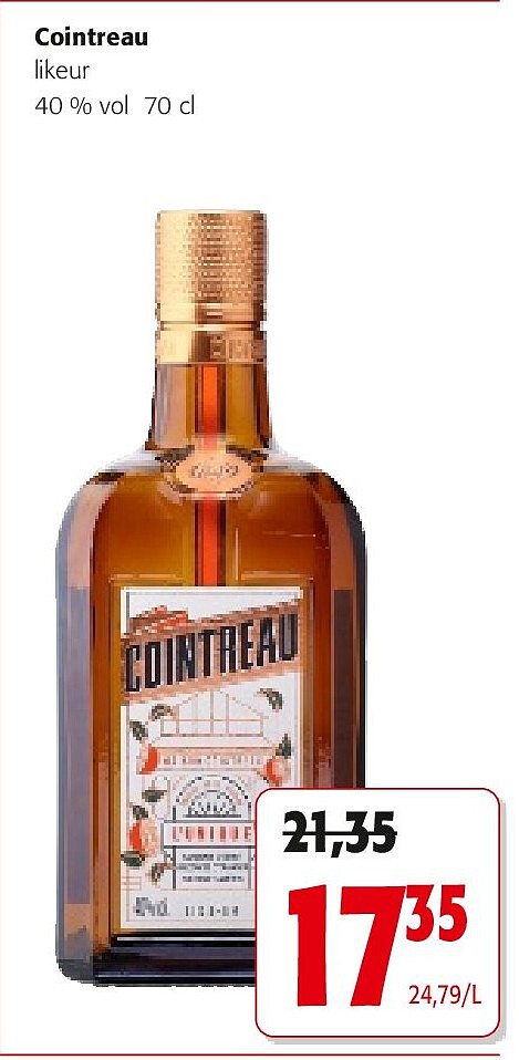 Cointreau likeur 40 % vol 70 cl