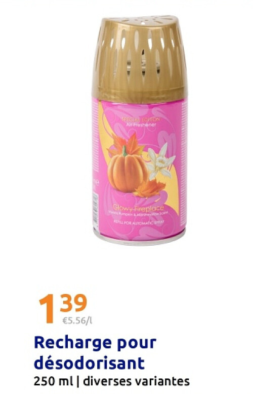 Recharge pour désodorisant