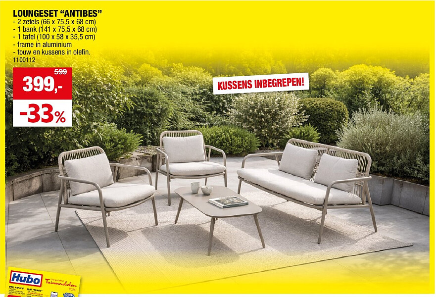 LOUNGESET “ANTIBES”