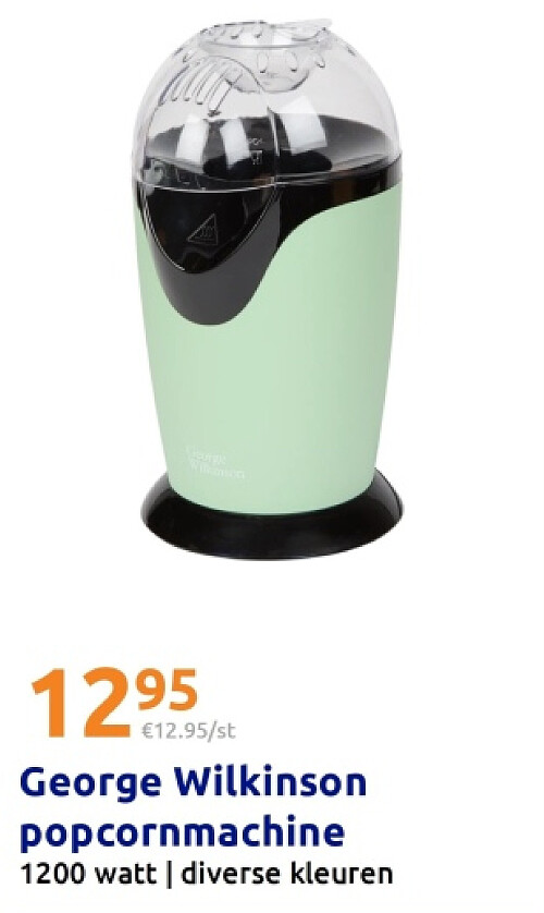 George Wilkinson popcornmachine