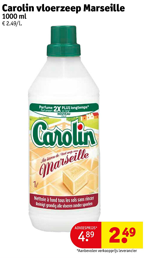 Carolin vloerzeep Marseille