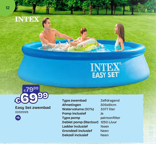Easy Set zwembad