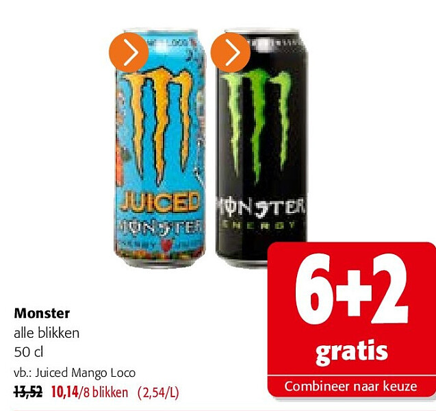 Monster alle blikken 50 cl