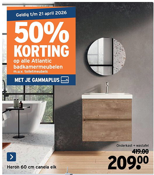 Heron 60 cm canela eik