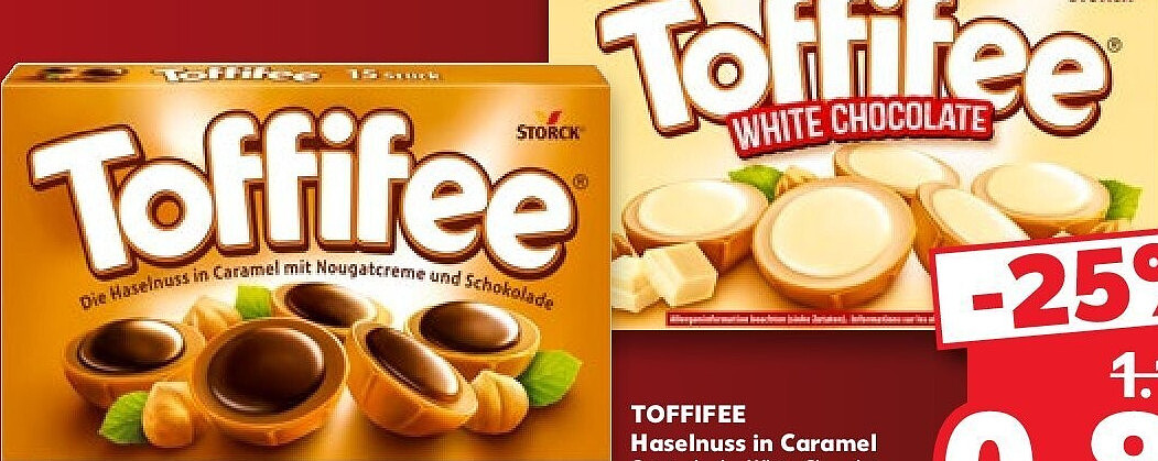 TOFFIFEE Haselnuss in Caramel
