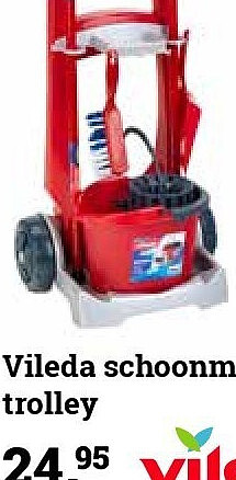 Vileda schoonmaak trolley