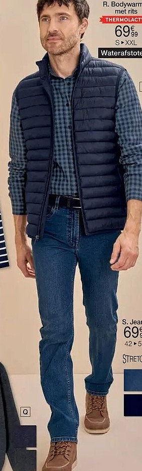 Gewatteerde bodywarmer