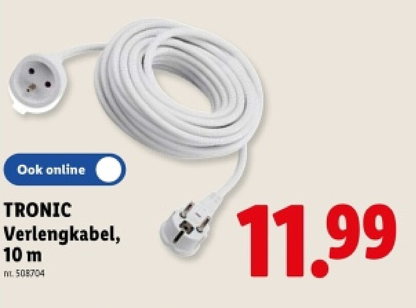 Verlengkabel, 10 m