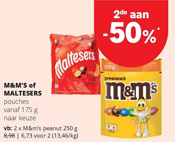 M&M’S of MALTESERS
