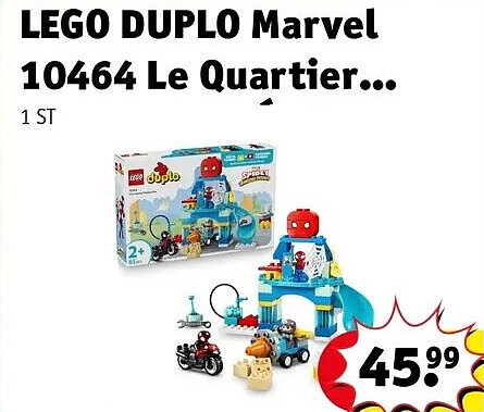 LEGO DUPLO Marvel 10464 Le Quartier