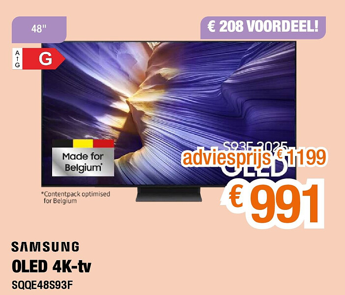 OLED 4K-tv SQQE48S93F