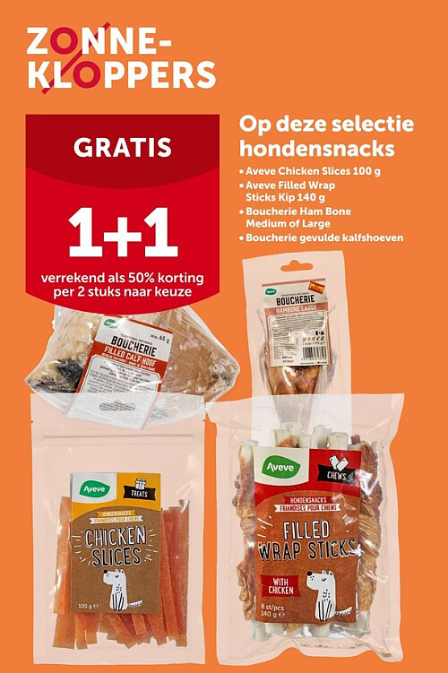 Op deze selectie hondensnacks