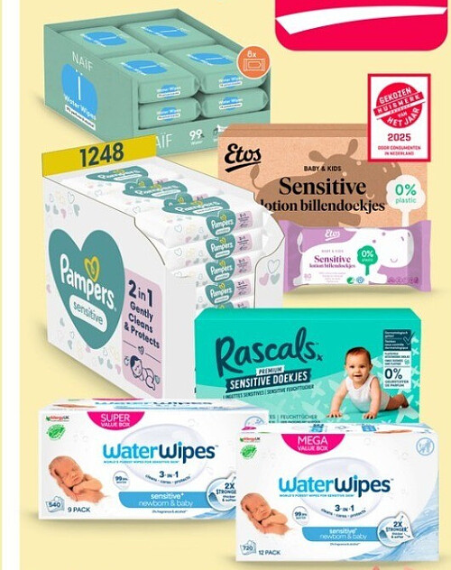 Babydoekjes grootverpakkingen