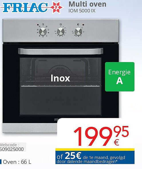 Friac Multi oven IOM 5000 IX