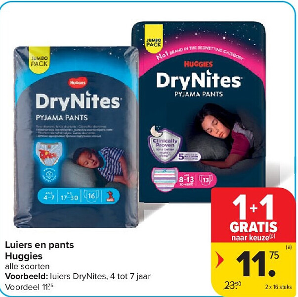 Luiers en pants Huggies