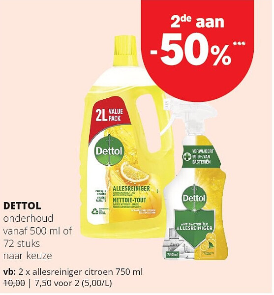 DETTOL allesreiniger citroen 750 ml