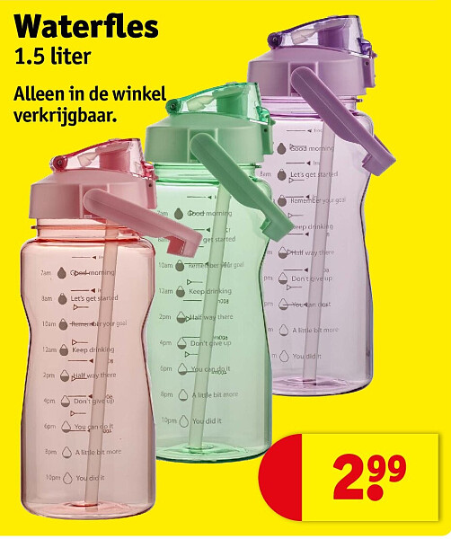 Waterfles