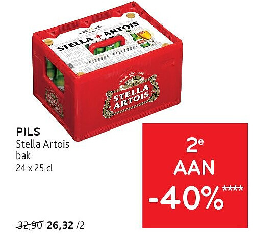 PILS Stella Artois bak 24 x 25 cl