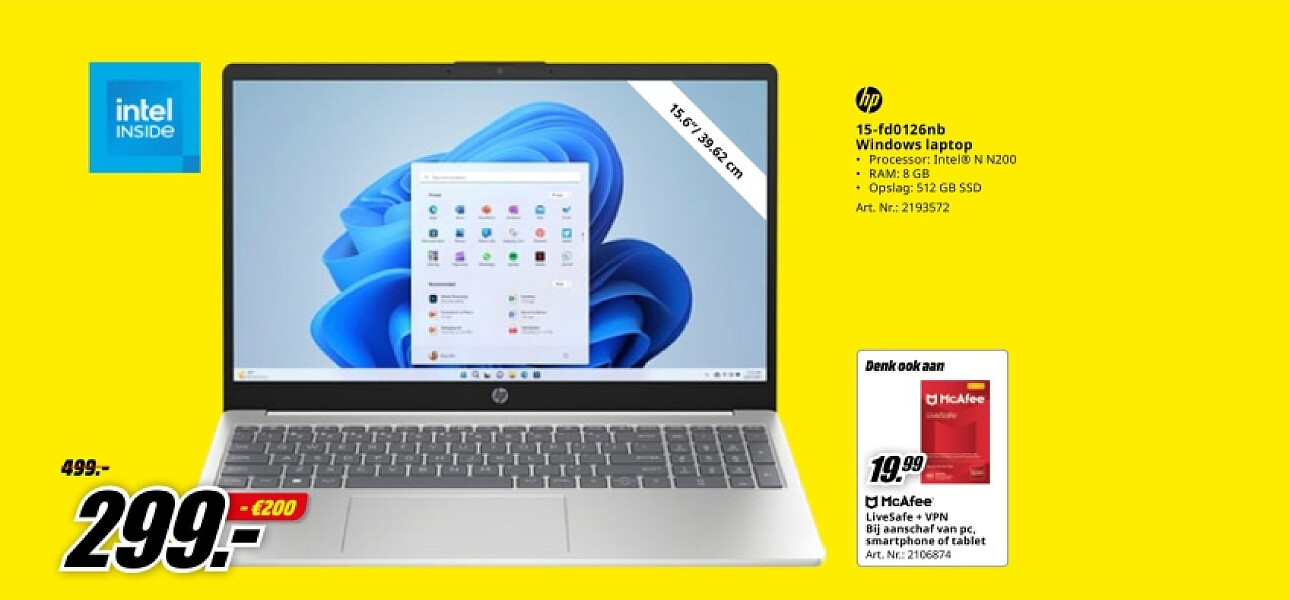 hp 15-fd0126nb Windows laptop