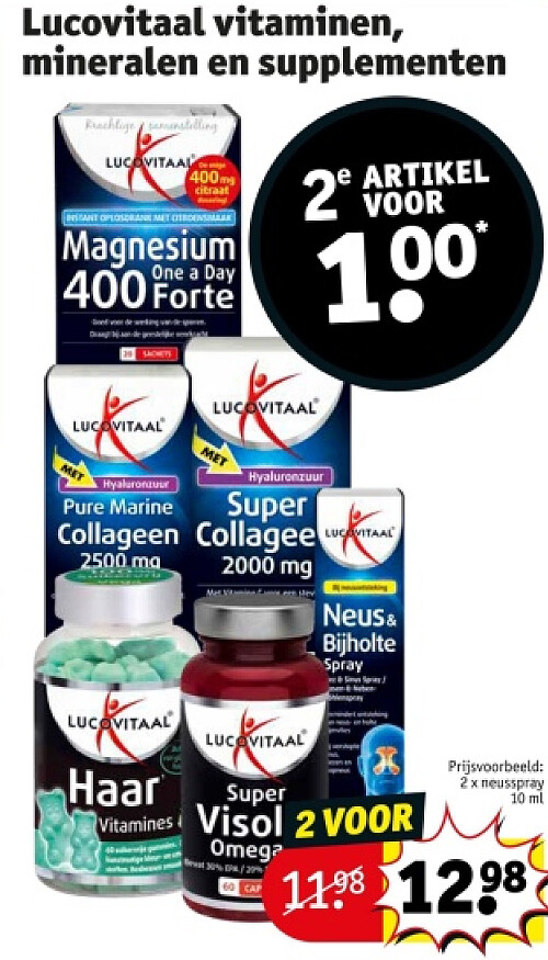 Lucovitaal vitaminen, mineralen en supplementen