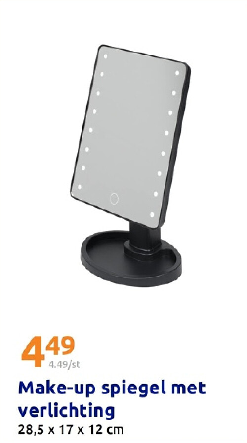 Make-up spiegel met verlichting