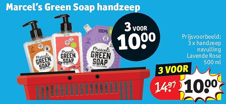 Marcel’s Green Soap handzeep