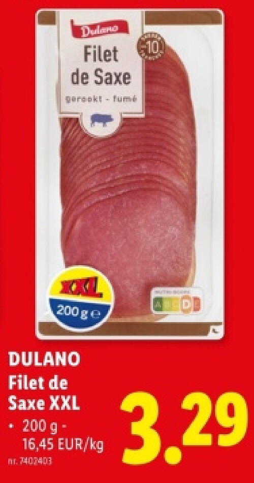 Filet de Saxe XXL