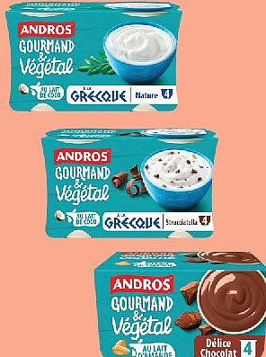 Gamme Andros Gourdes végétales