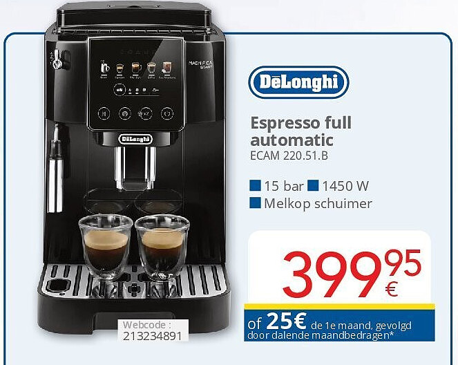 Espresso full automatic