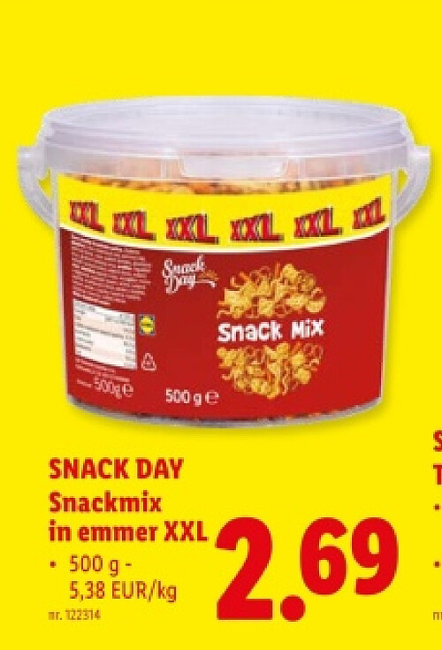 Snackmix in emmer XXL
