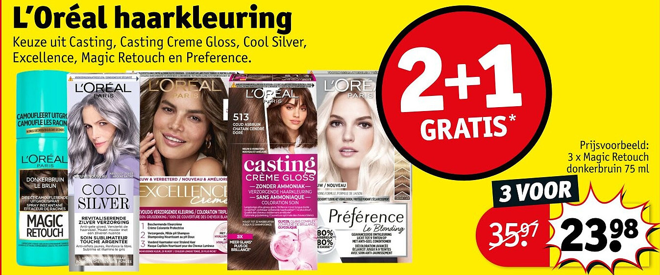 L’Oréal haarkleuring