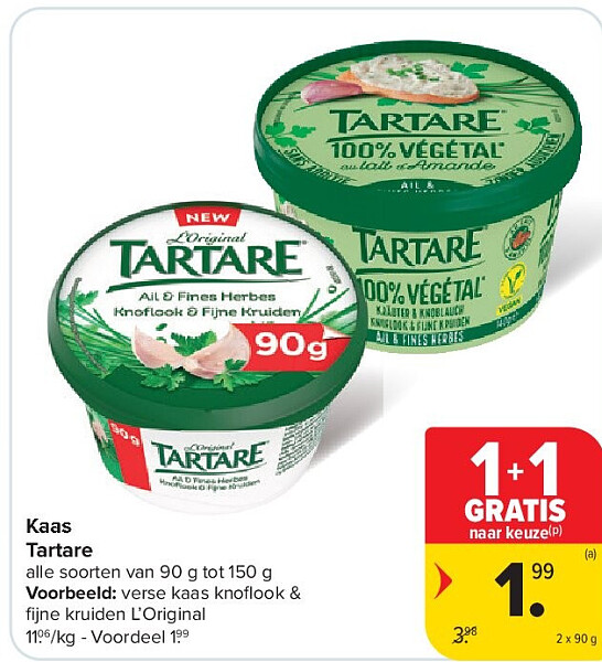 Kaas Tartare