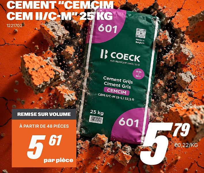 CEMENT “CEMCIM CEM II/C-M” 25 KG