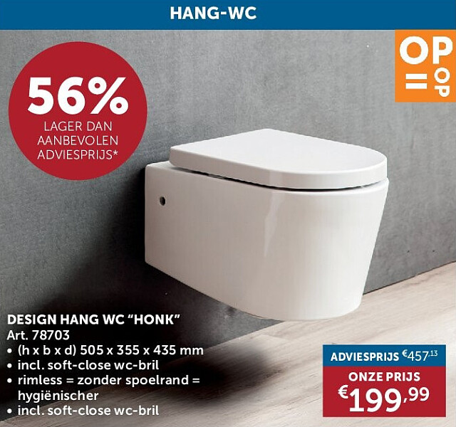 DESIGN HANG WC “HONK”