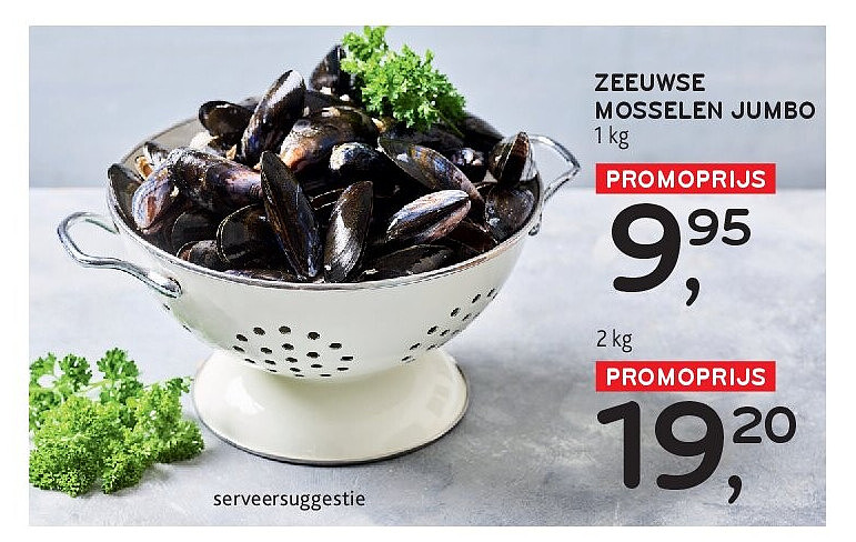 ZEEUWSE MOSSELEN JUMBO