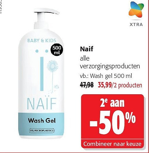 Naif Wash gel 500 ml