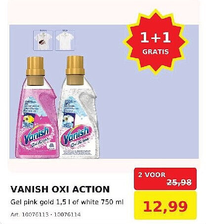 VANISH OXI ACTION