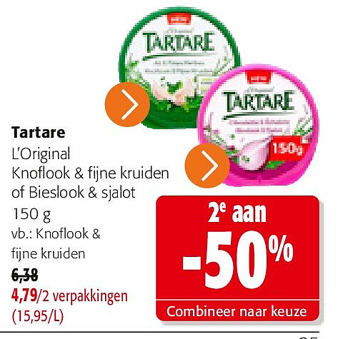 Tartare Knoflook & fijne kruiden