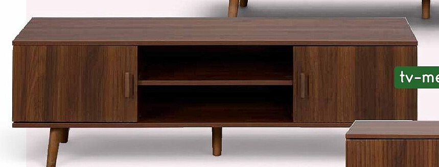 Tv-meubel bruin