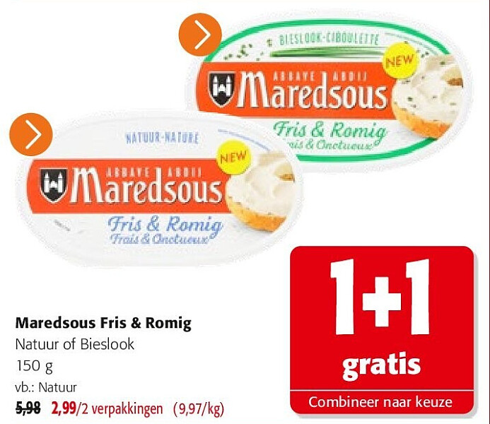 Maredsous Fris & Romig Natuur