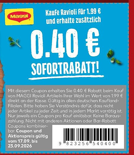 Ravioli Coupon