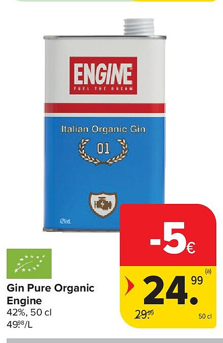 Gin Pure Organic Engine