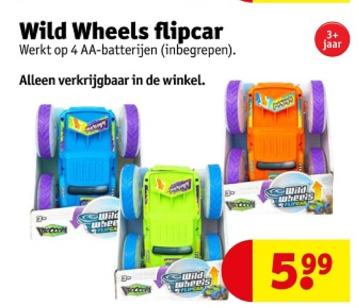 Wild Wheels flipcar